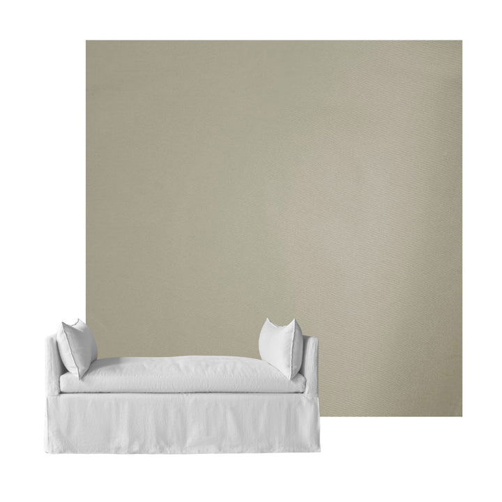 Ash Performance Fabric Custom Daybed Cover