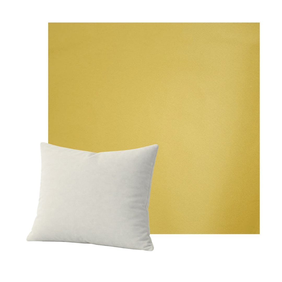 Canary Yellow Throw Pillow
