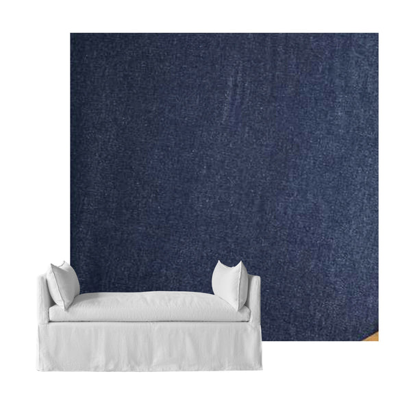 Blue Denim Custom Daybed Cover