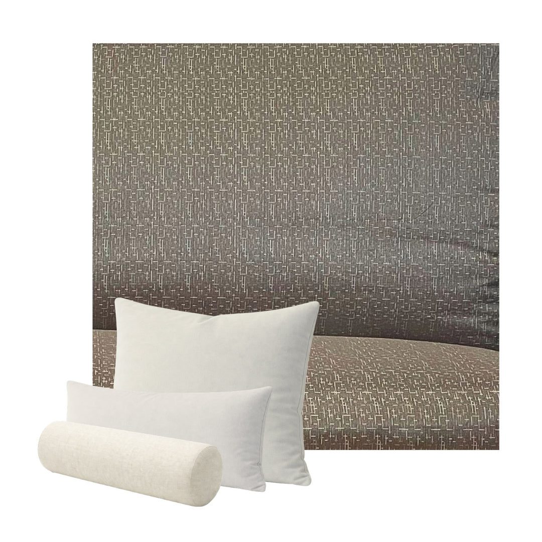 Silky Greige Bamboo Blend Custom Pillow Cover