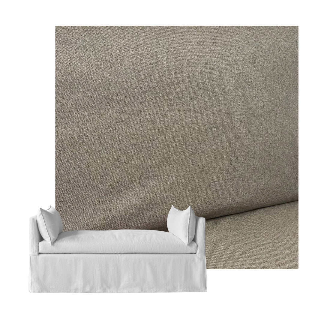 Soft Greige Custom Daybed Cover