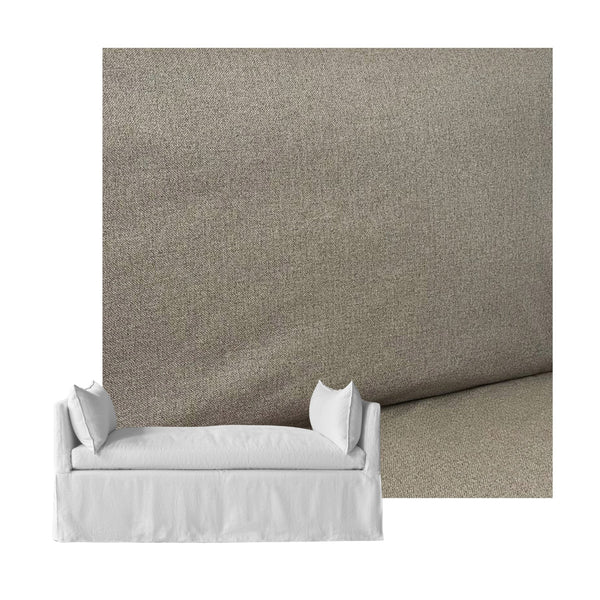 Soft Greige Custom Daybed Cover