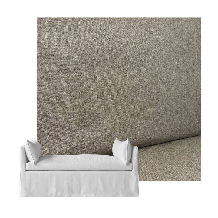 Soft Greige Custom Daybed Cover