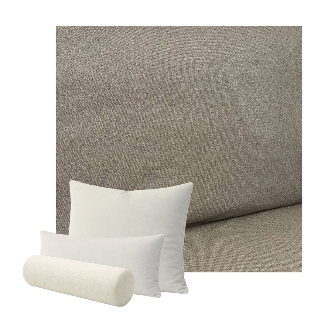 Soft Greige Custom Pillow Cover