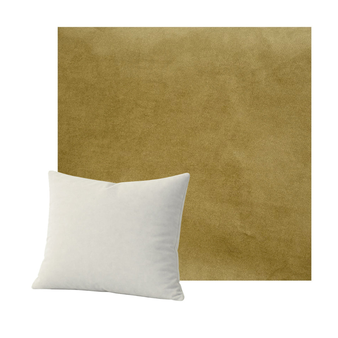 Golden Flax Performance Twill Throw Pillow