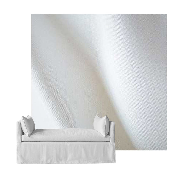 Classic White Canvas Custom Daybed Cover