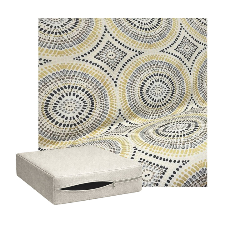 Geometric Medallion Custom Cushion Cover