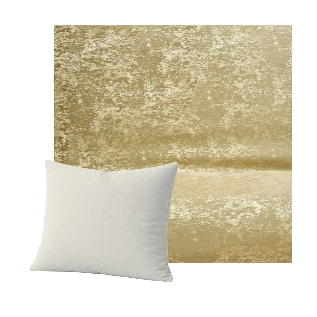 Textured Gold Throw Pillow