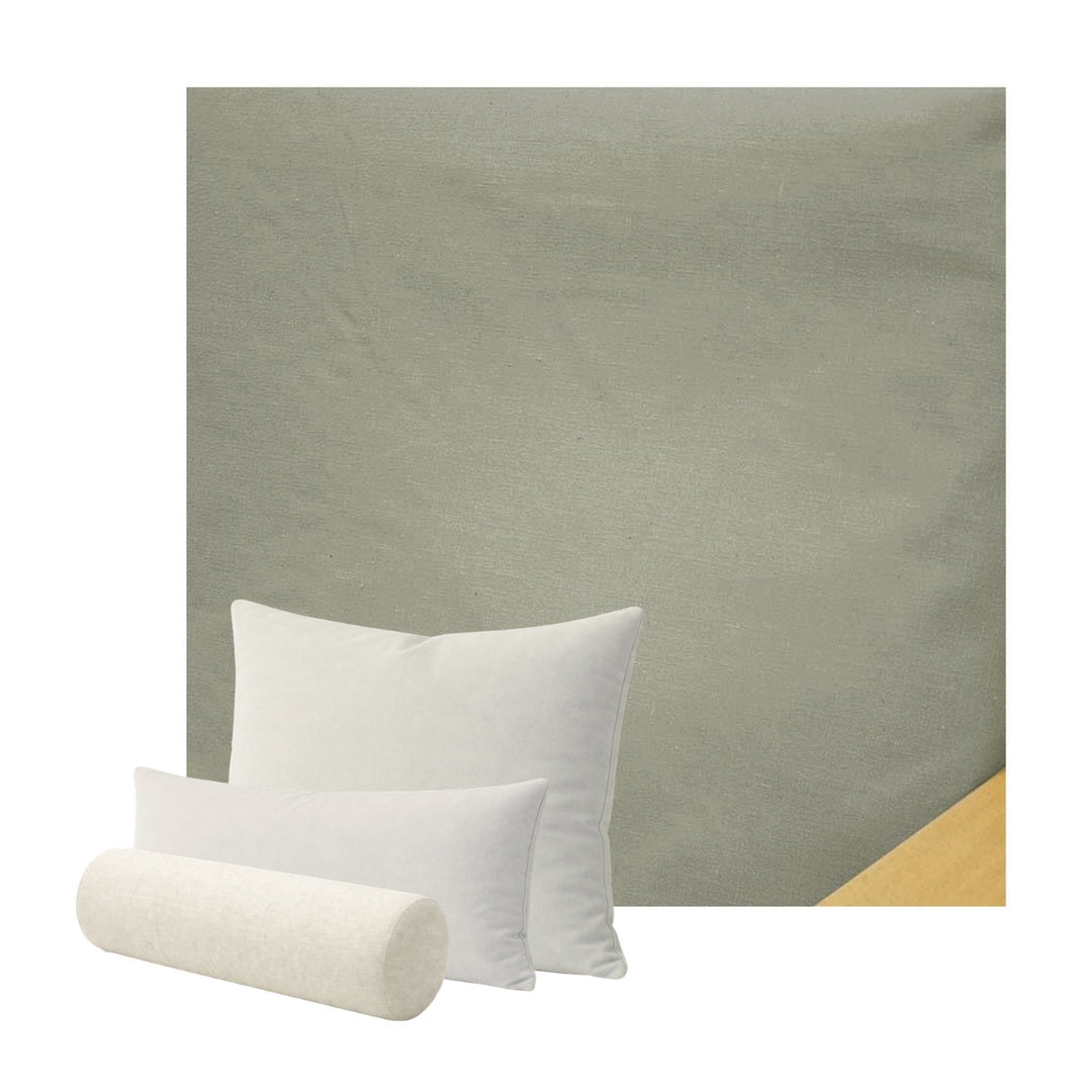 Durable Cool Gray Ripstop Custom Pillow Cover