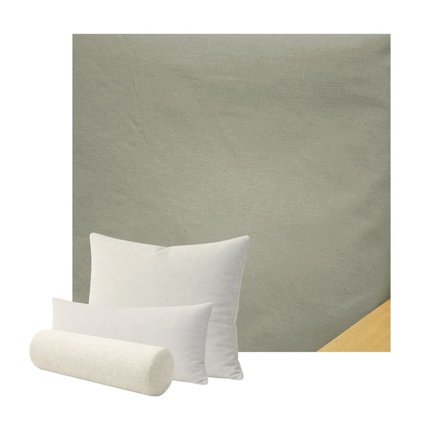 Durable Cool Gray Ripstop Custom Pillow Cover
