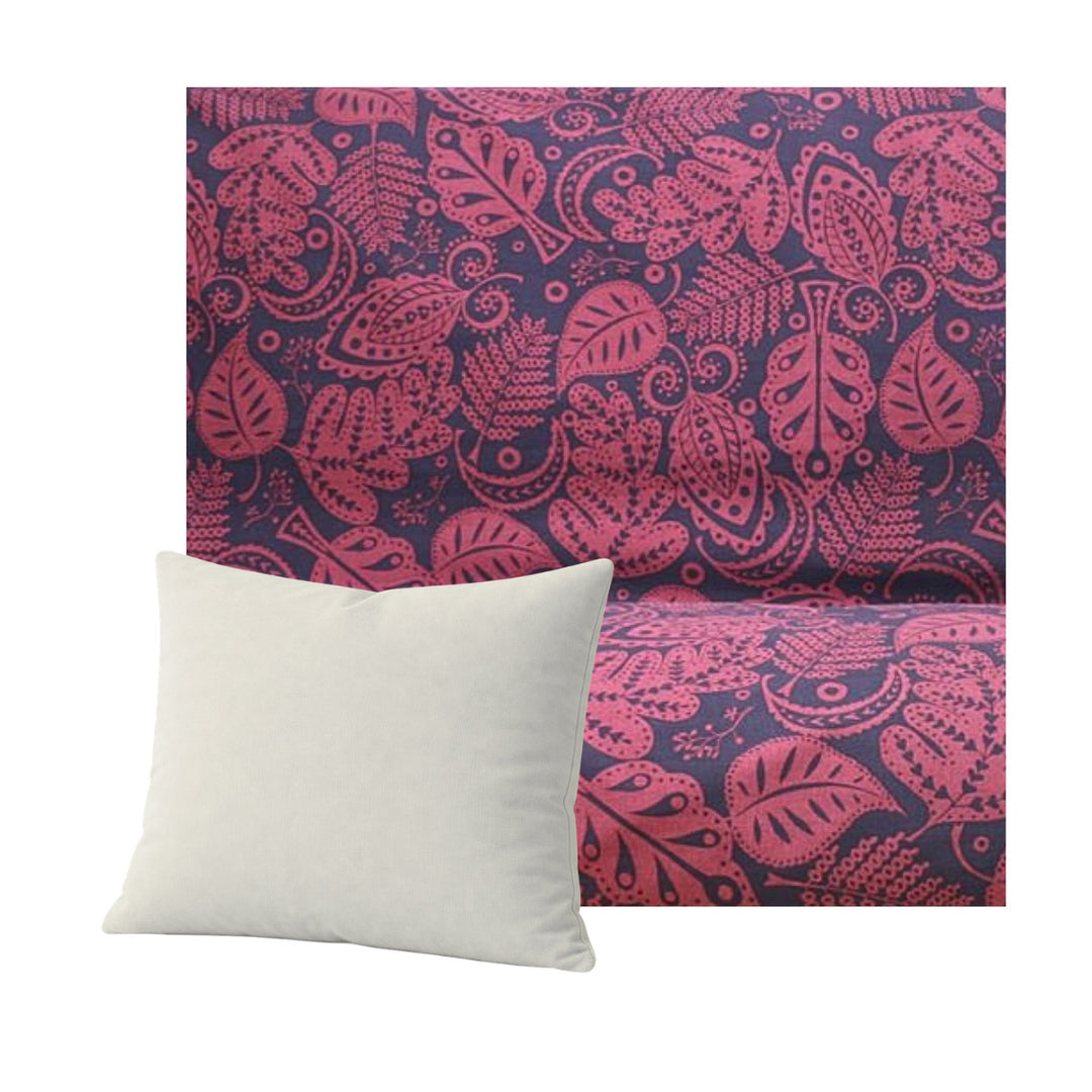Berry Botanical Throw Pillow