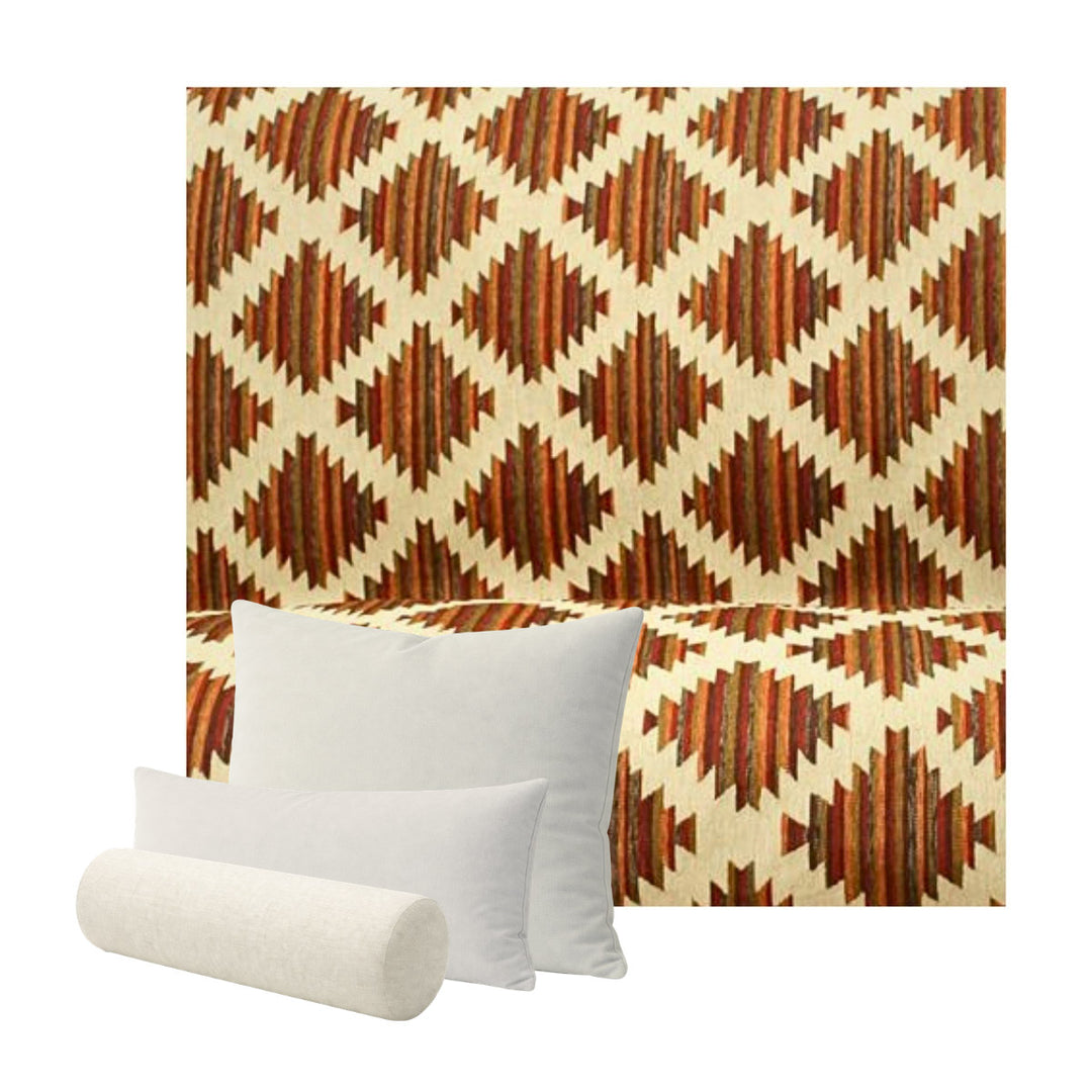 Ultra-soft Sienna Chenille Custom Pillow Cover