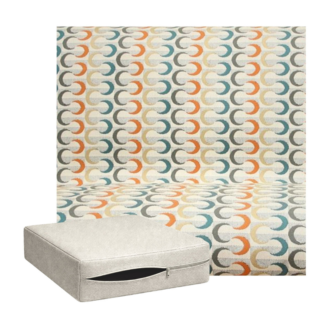Retro Rainbow Custom Cushion Cover