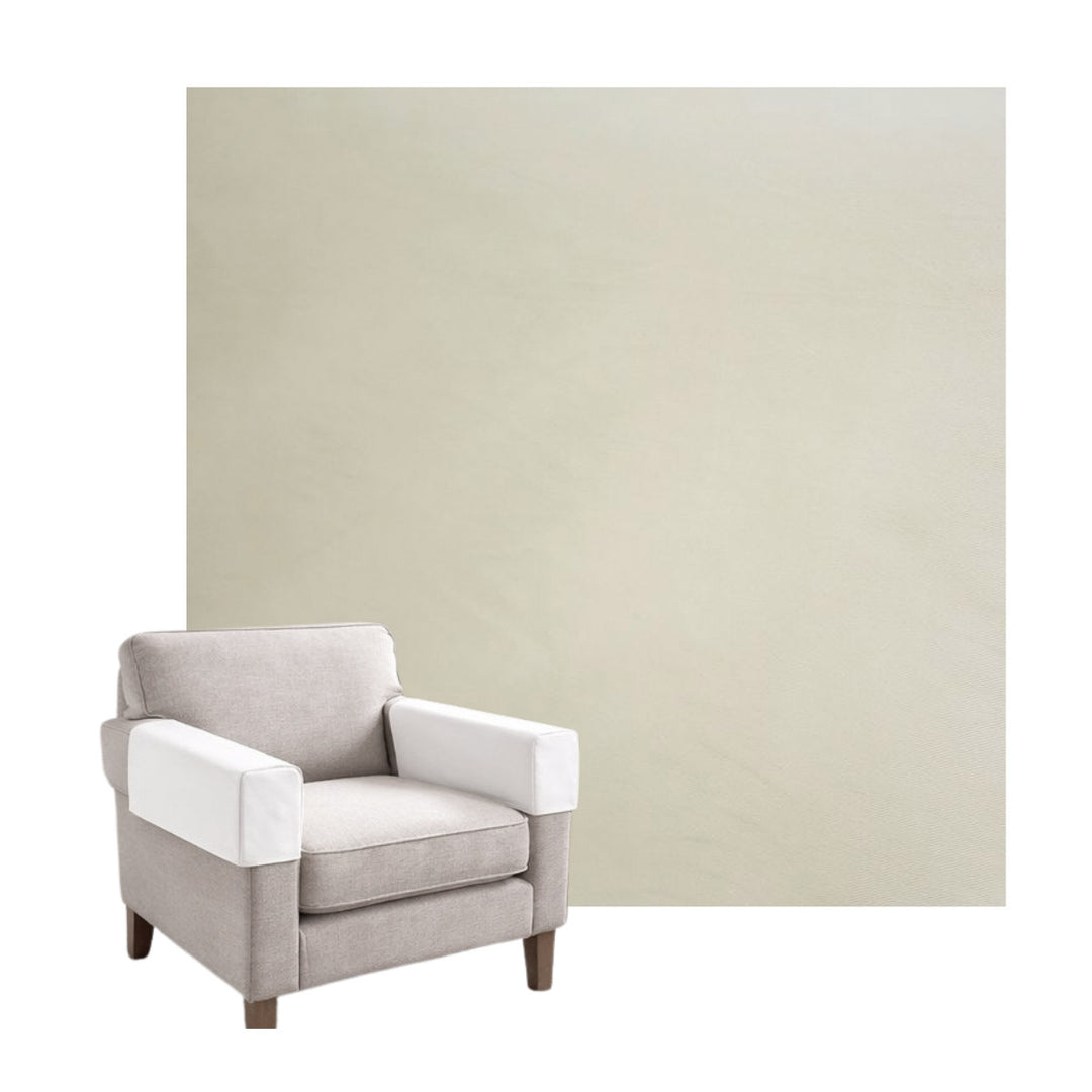 Durable Natural Ivory Ripstop Custom Armrest Cover