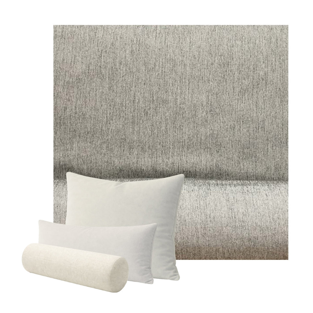 Textured Charcoal Custom Pillow Cover