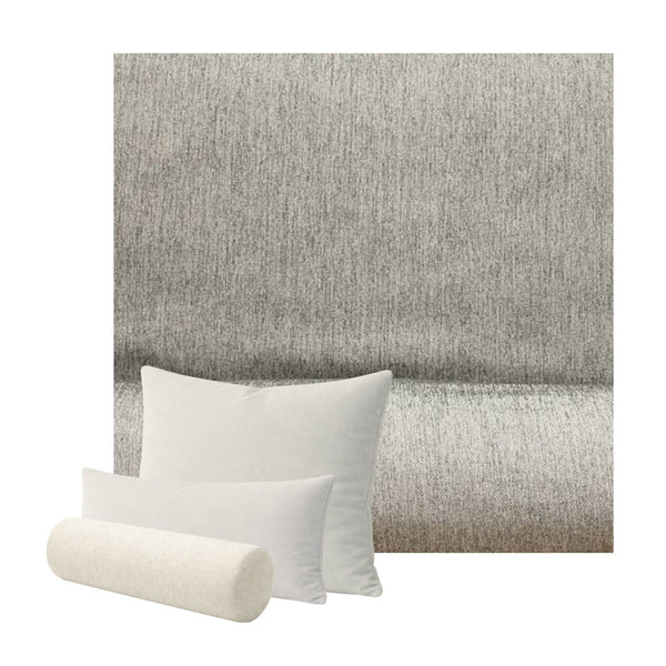 Textured Charcoal Custom Pillow Cover