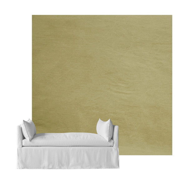 Light Green Denim Custom Daybed Cover