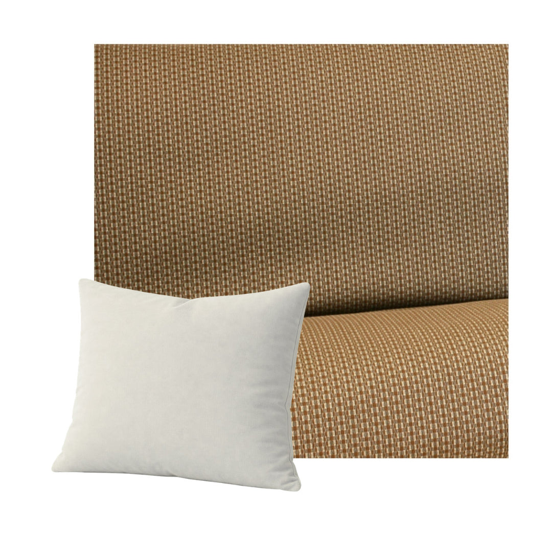 Textured Tan Throw Pillow