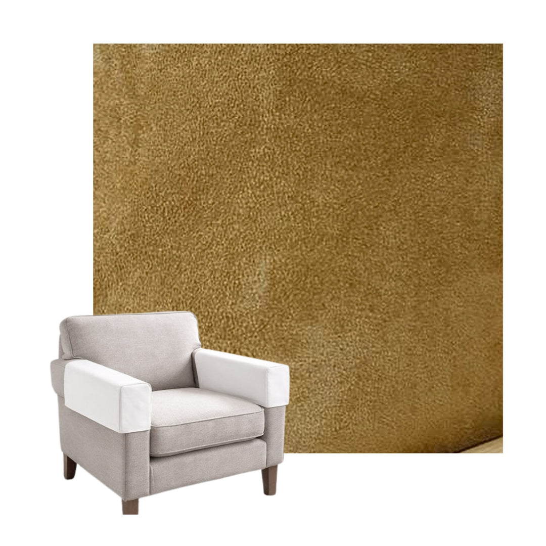 Antique Gold SuedeTouch Custom Armrest Cover