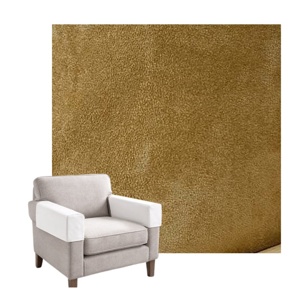 Antique Gold SuedeTouch Custom Armrest Cover