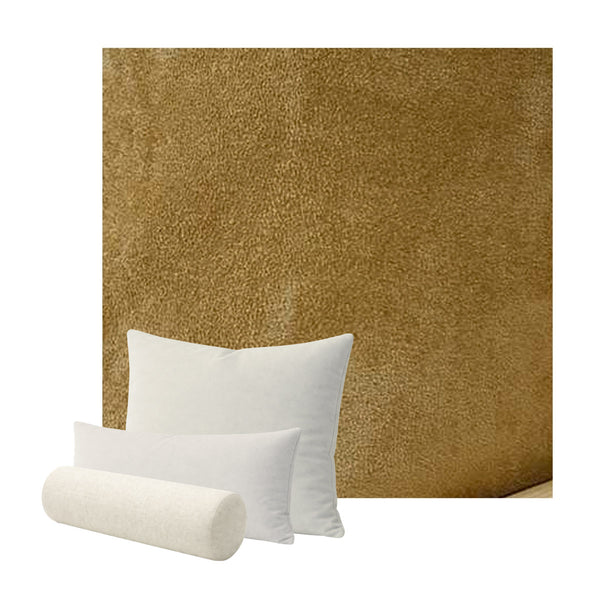 Antique Gold SuedeTouch Custom Pillow Cover