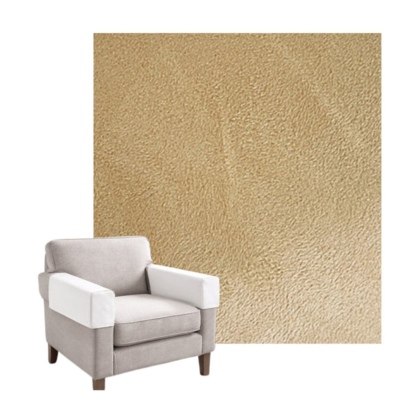 Warm Sand SuedeTouch Custom Armrest Cover