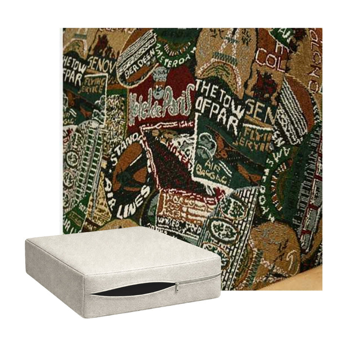 Vintage Travel Custom Cushion Cover