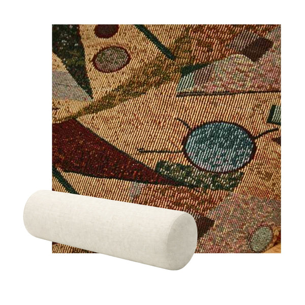 Abstract Pop Premium Weave Bolster Pillow