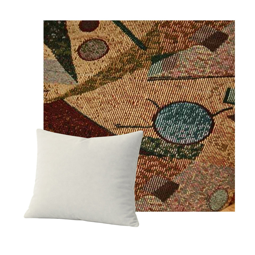 Abstract Pop Throw Pillow