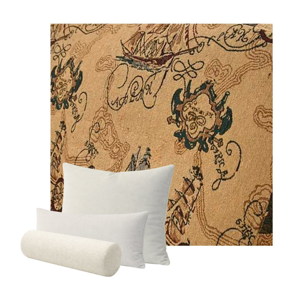 Antique Nautical Custom Pillow Cover