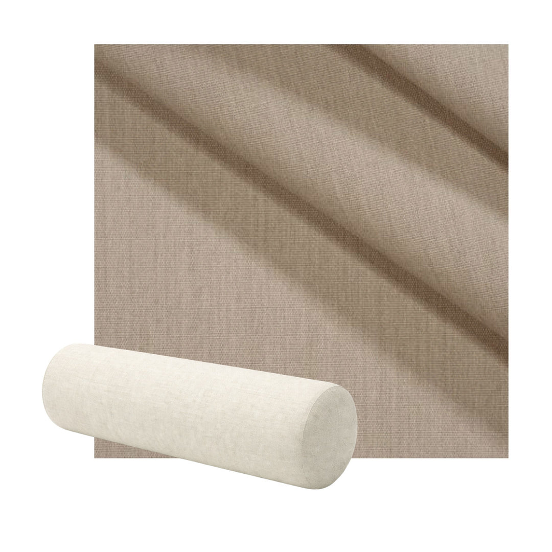 SunReal® Flax Beige Bolster Pillow