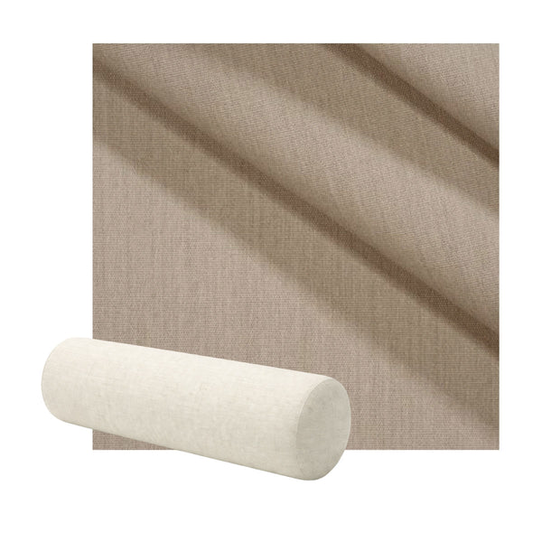 SunReal® Flax Beige Bolster Pillow