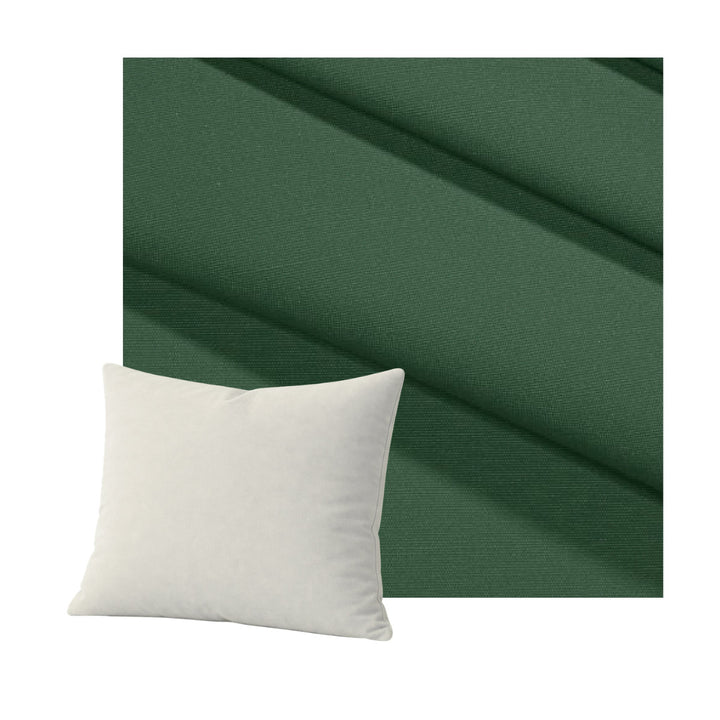 SunReal® Forest Green Throw Pillow