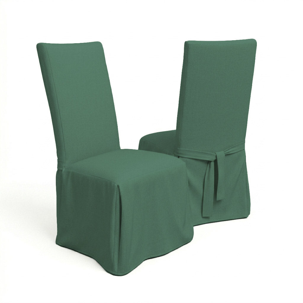 SunReal® Forest Green Custom Dining Chair Cover