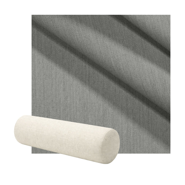 SunReal® Granite Gray Bolster Pillow