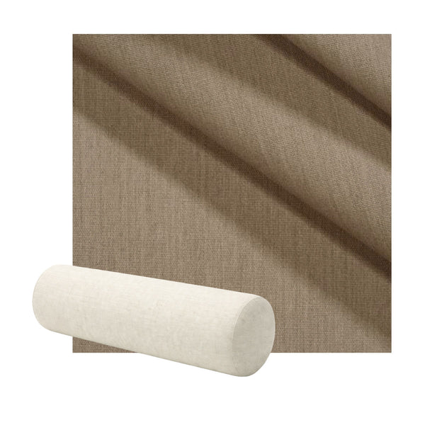 SunReal® Heather Beige Bolster Pillow
