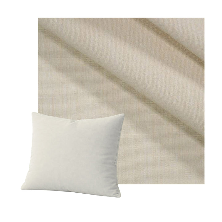 SunReal® Vellum Oat Throw Pillow