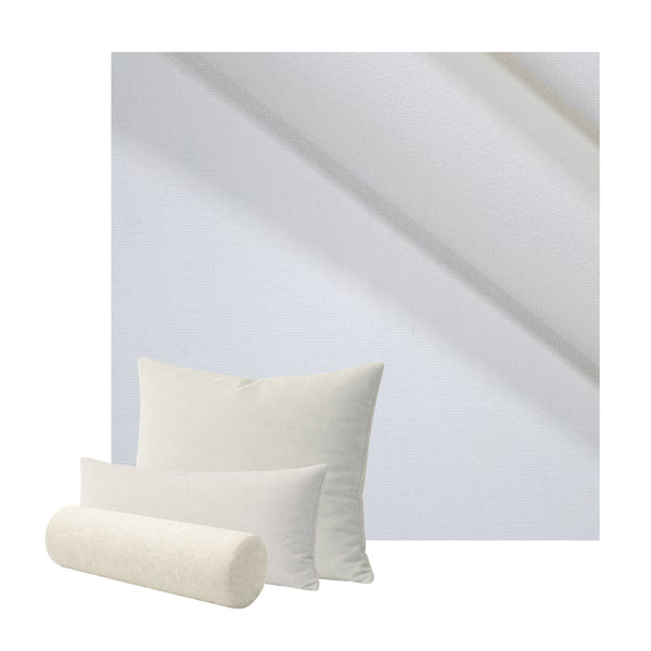 SunReal® Solid White Custom Pillow Cover