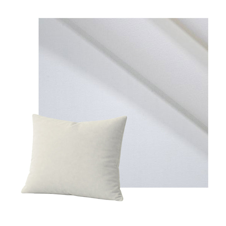 SunReal® Solid White Throw Pillow