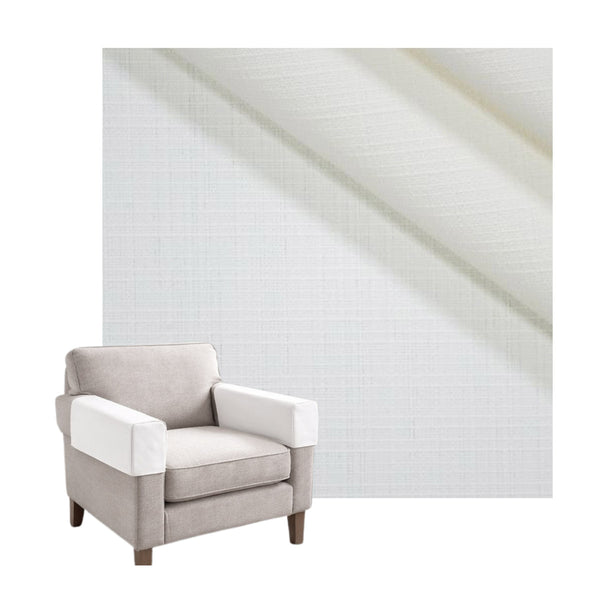 SunReal® Lindy Off White Custom Armrest Cover