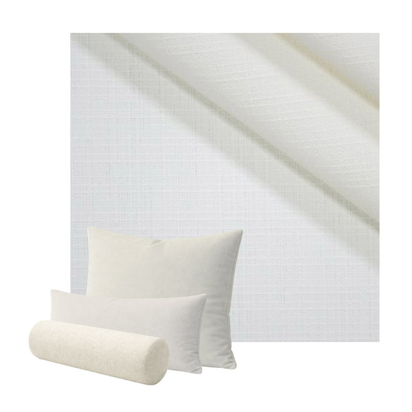 SunReal® Lindy Off White Custom Pillow Cover