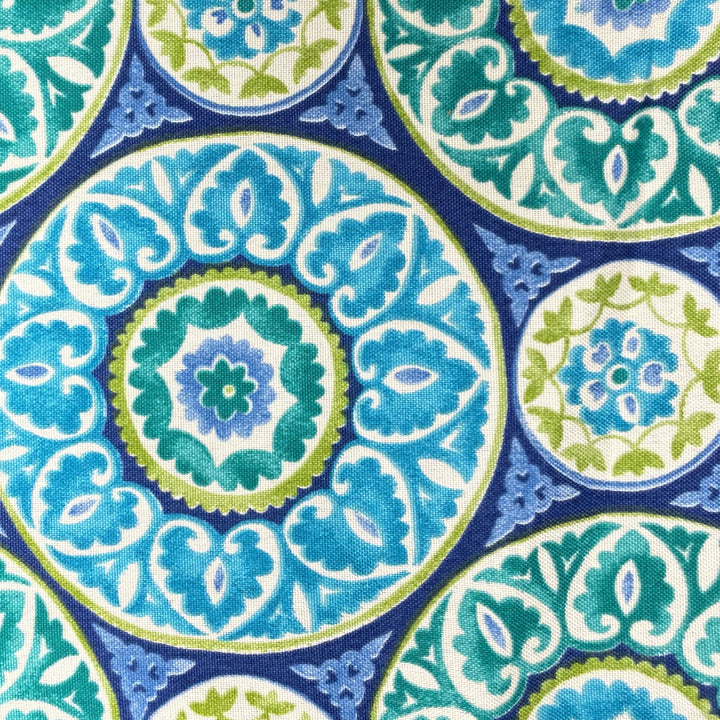 Suzani Medallion Custom Outdoor Cushion Cover
