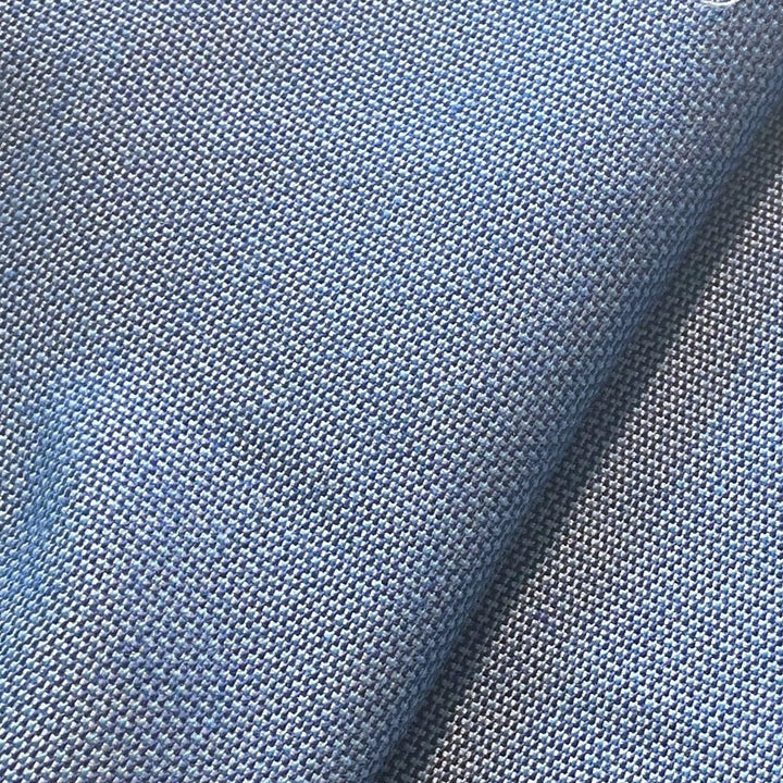 Sunbrella® Wave Blue indoor/outdoor fabric close-up