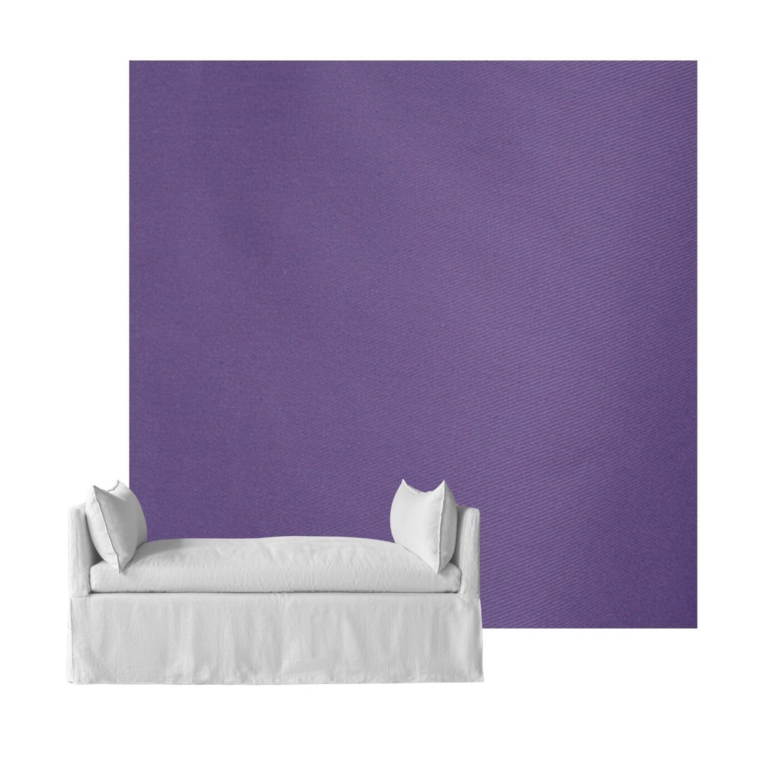Purple Poplin Custom Daybed Cover