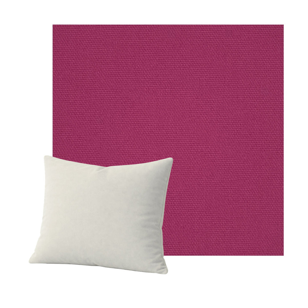 Rose Poplin Throw Pillow