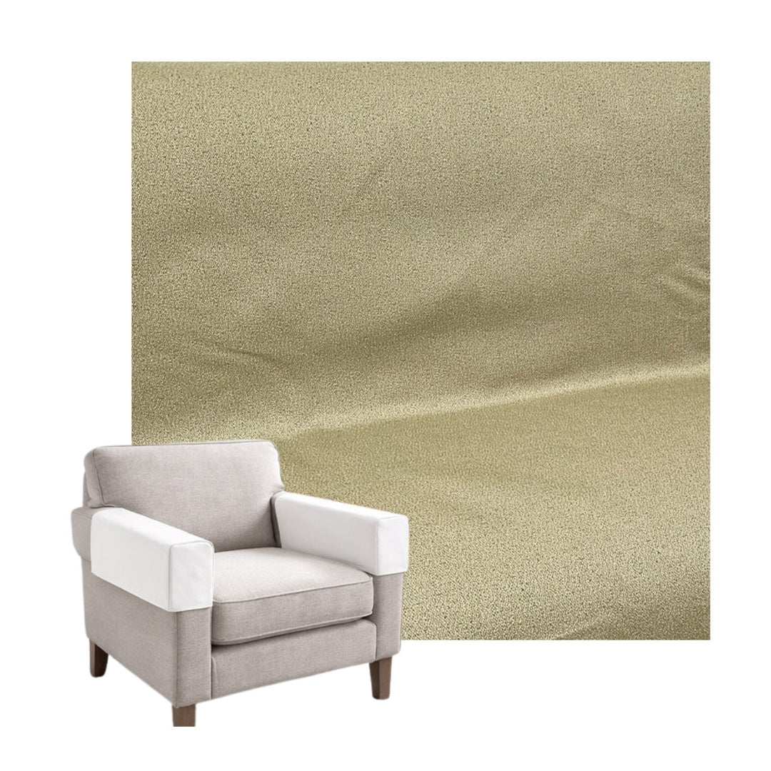 Textured Beige Custom Armrest Cover