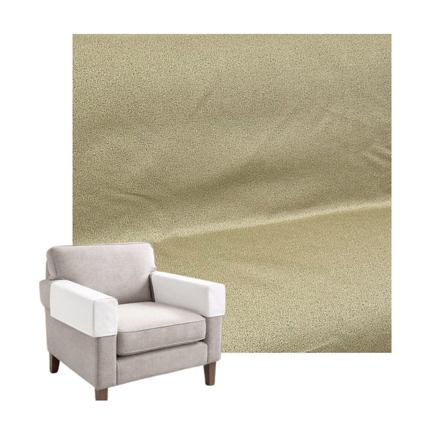 Textured Beige Custom Armrest Cover