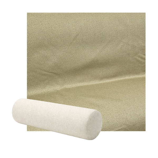 Textured Beige Premium Weave Bolster Pillow