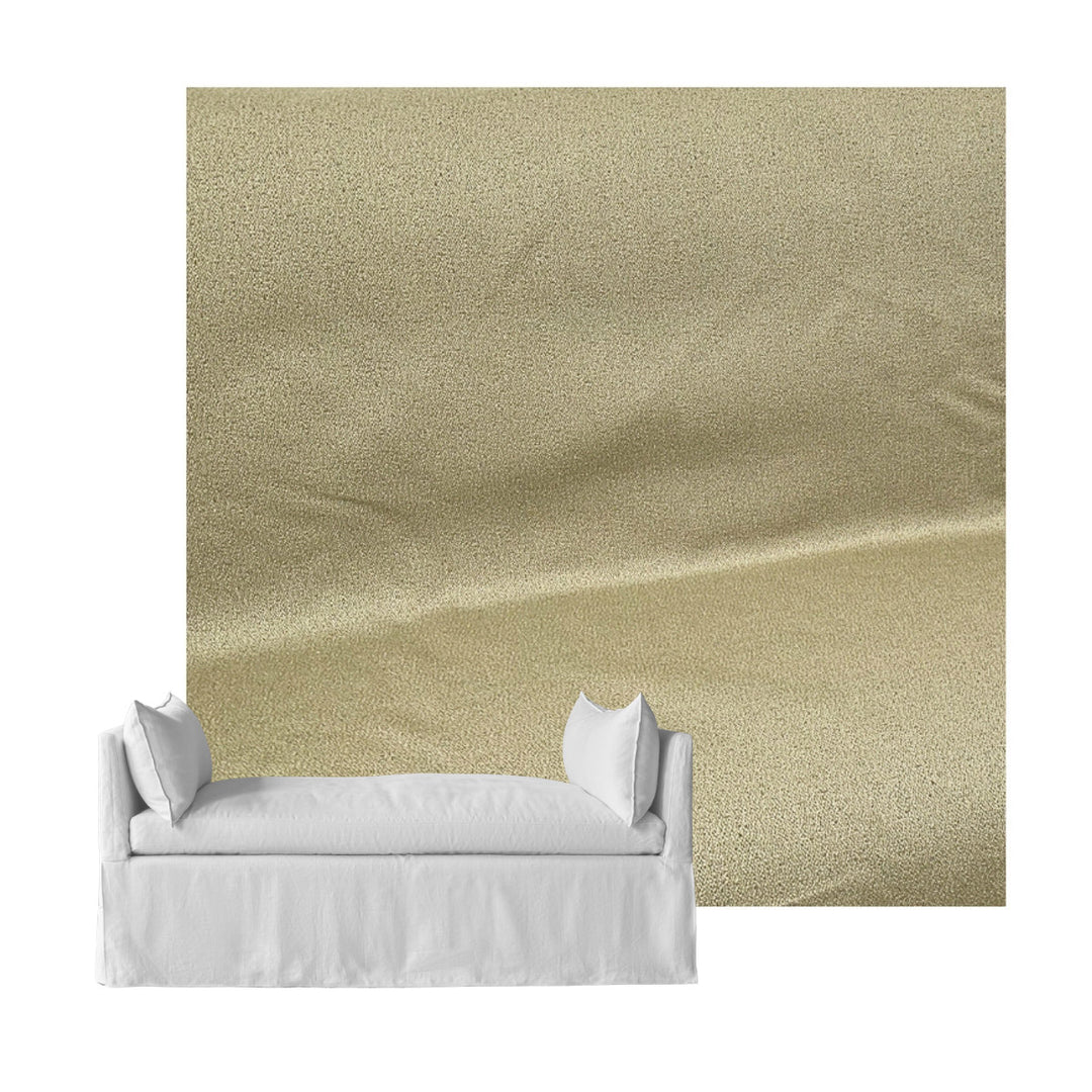 Textured Beige Custom Daybed Cover
