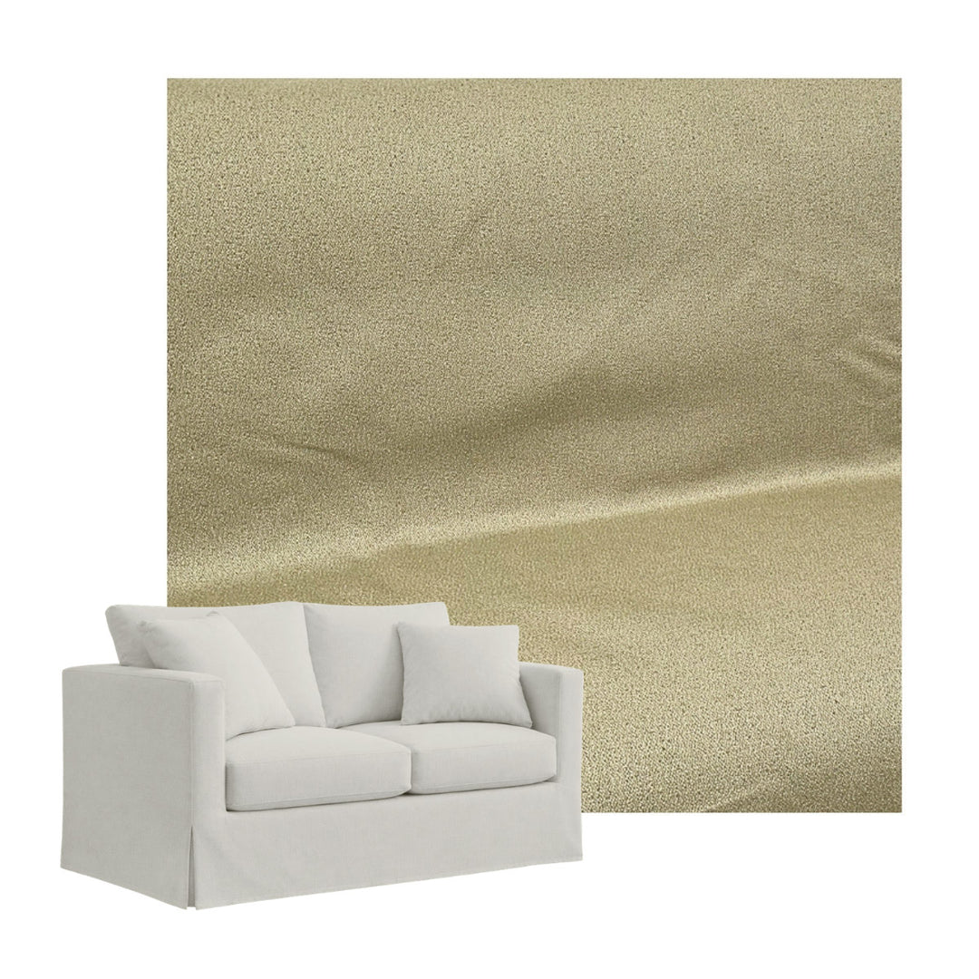 Textured Beige Custom Furniture Slipcover